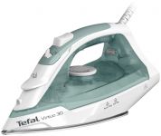 Праска Tefal Virtuo 30, 2000Вт, 240мл, паровий удар -120гр, постійна пара - 27гр, керам. підошва, біло-зелений