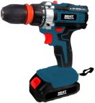 Шурупокрут-дриль акумуляторний Зеніт Профі ЗПША-21/20 DFR 21В 2х2А·год 25Нм 350·1500об·хв 1.2кг