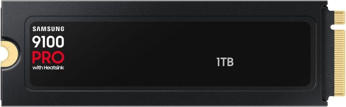 Накопичувач SSD Samsung M.2 1TB PCIe 5.0 9100PRO+ радіатор