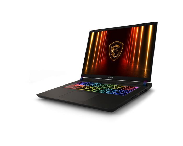 Ноутбук MSI Vector 17 HX AI A2XWHG-044XUA 17" QHD+ 240Hz, Intel Ultra 9 275HX_24C_24T, 32GB, F2TB, NVD5070TI-12, DOS, чорний