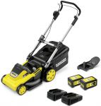 Газонокосарка акумуляторна Karcher LMO 5-18 Dual Battery Set 36В (18В+18В) акб 2х5А·год 41см 25-70см до 550м.кв