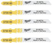 Полотно пиляльне для електролобзика Milwaukee Special по дереву, крок зуба 1.9мм х 60мм, 5шт