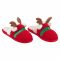 Взуття домашнє Ardesto Christmas 40/41 розмір, 100% поліестер, підошва 100% гума, червоний