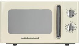 Мікрохвильова піч Gorenje, 20л, мех. керув., 700Вт, гриль, бежевий