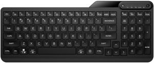 Клавіатура мембранна HP 460 Multi-Device key, BT, EN/UK, чорний