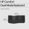 Клавіатура мембранна HP 680 Comfort Dual-Mode 111key, BT, EN/UK, чорний