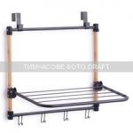 Дверна сушарка Ardesto Minimalism 45x30x40см, бамбук, метал