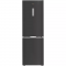 Холодильник Whirlpool з нижн. мороз., 186.5x60х66.3, холод.відд.-210л, мороз.відд.-104л, 2дв., А++, NF, дисплей, інв., зона нульова, сірий