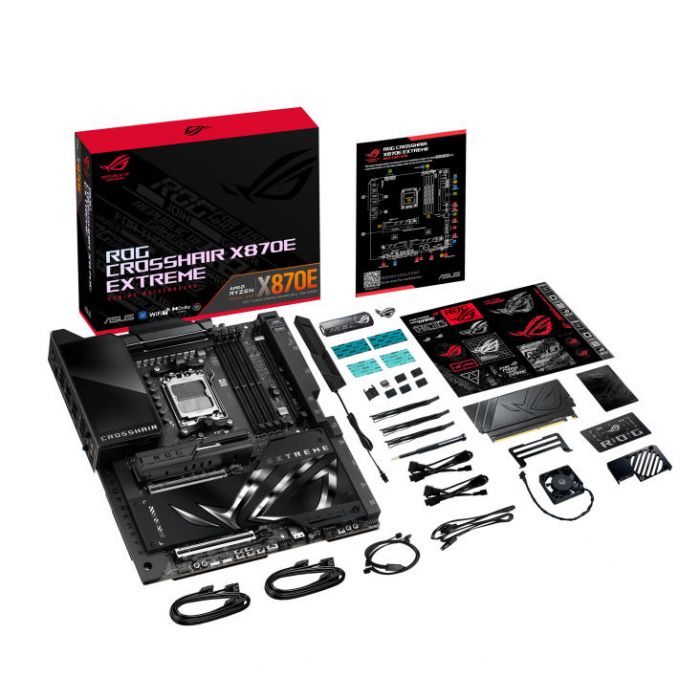 Материнcька плата ASUS ROG CROSSHAIR X870E EXTREME sAM5 X870E 4xDDR5 M.2 USB Type-C HDMI WiFi BT EATX