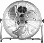 Вентилятор підлоговий 2E PowerWind 45C професійний, 45см, 100Вт, кнопки, двигун мідь 100%, срібний