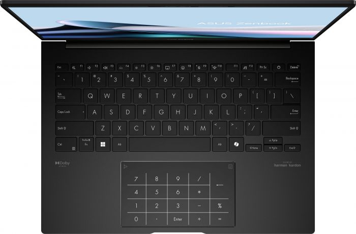 Ноутбук ASUS Zenbook 14 UM3406KA-QD025 14" WUXGA OLED, AMD AI 5 340, 16GB, F512GB, UMA, NoOS, Чорний