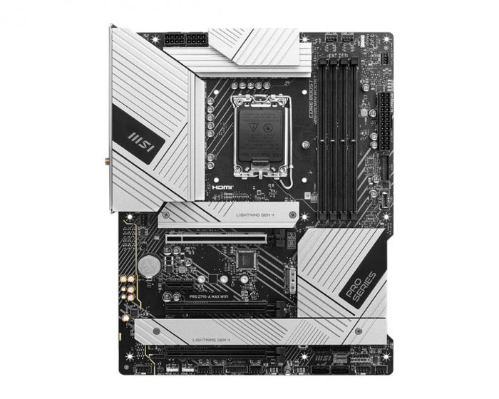 Материнcька плата MSI PRO Z790-A MAX WIFI s1700 Z790 4xDDR5 HDMI DP Wi-Fi BT ATX
