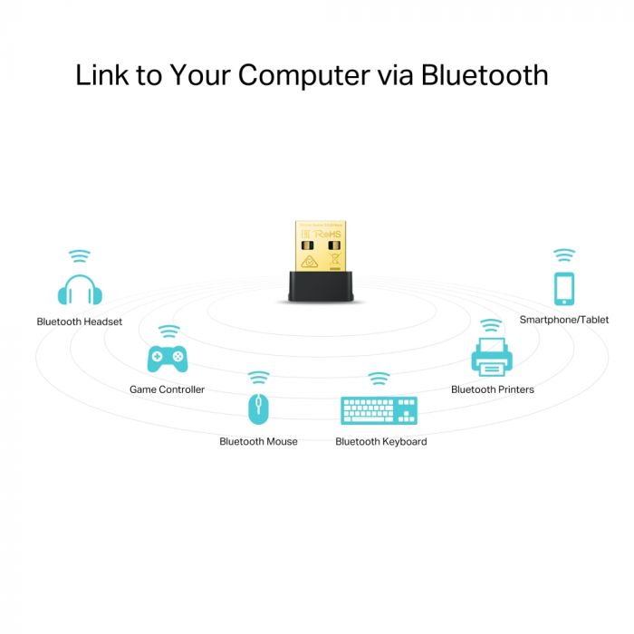 Адаптер WiFi TP-LINK Archer T2UB nano AC600, USB, BT4.2