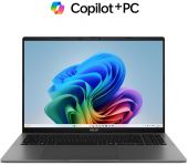 Ноутбук ASUS Vivobook S16 S3607QA-PL006W 16" 2.5K IPS, Snapdragon X1 26 100, 16GB, F1TB, UMA, Win11, Сірий