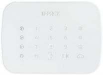 Бездротова сенсорна клавіатура U-Prox Keypad G4 White, 4 групи, бездротовий, білий