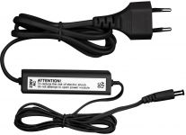 Блок живлення для охоронного приладу U-Prox PSU 0,7 Black, 220V AC/12V DC, 700mA, jack 5,5x2,1mm, захист від КЗ, чорний
