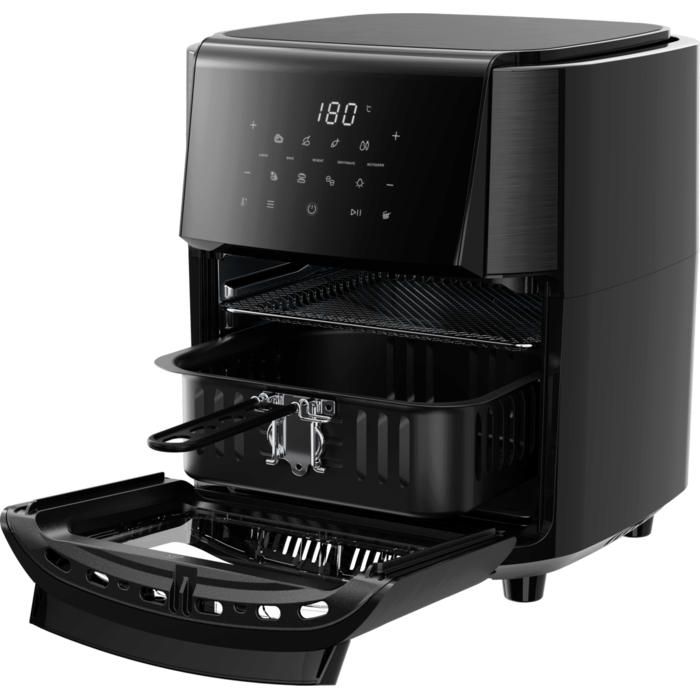 Мультипіч Electrolux 1800Вт, чаша-12л, сенсорне керування, 12 авто. програм, віконце, пластик, чорний
