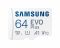 Карта пам'яті Samsung microSDXC   64GB C10 UHS-I R130MB/s Evo Plus + SD