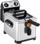 Фритюрниця Tefal Filtra Pro, 2400Вт, ємність-3л, механічне керув., від 150°C до 190°C нержавіюча сталь, чорний