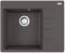Мийка кухонна Franke Centro, фраграніт, прямокутник, з крилом, 620х500х200мм, чаша - 1, врізна, CNG 611-62 TL, сірий сланець