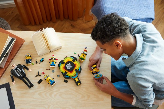 Конструктор LEGO Despicable Me 4 Ґру й посіпаки з кубиків