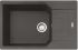 Мийка кухонна Franke Urban, фраграніт, прямокутник, з крилом, 780х500х220мм, чаша - 1, врізна, оборотна, UBG 611-78 XL, сірий сланець