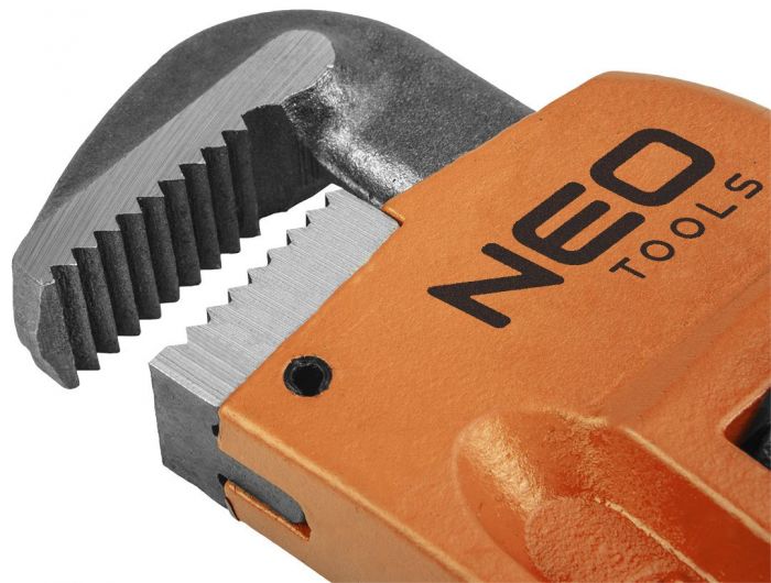 Ключ трубний Neo Tools, робочий діапазон 0-58мм, 350мм