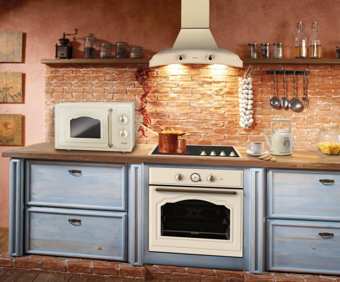 Мікрохвильова піч Gorenje, 20л, мех. керув., 700Вт, бежевий