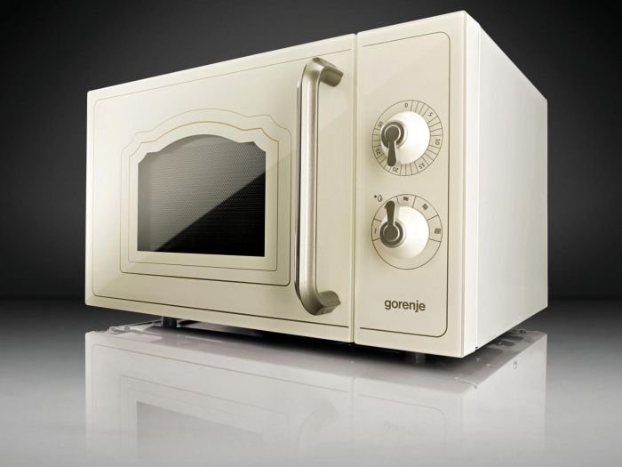 Мікрохвильова піч Gorenje, 20л, мех. керув., 700Вт, бежевий