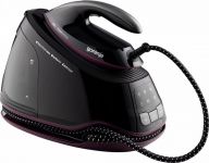 Праска-парогенератор Gorenje, 3000Вт, 1500мл, паровий удар -160гр, дисплей, керам. підошва, чорний