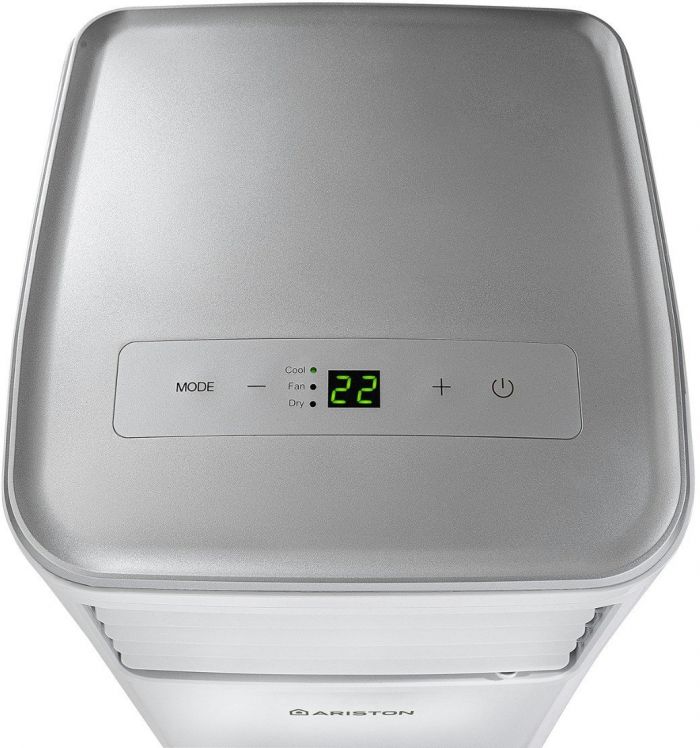 Кондиціонер мобільний Ariston Mobis 9 18м2 on/off 9000BTU 2.6кВт A/- R290 білий
