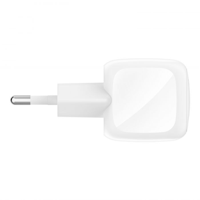 Зарядний пристрій мережевий Belkin 30Вт USB-С PD PPS, білий