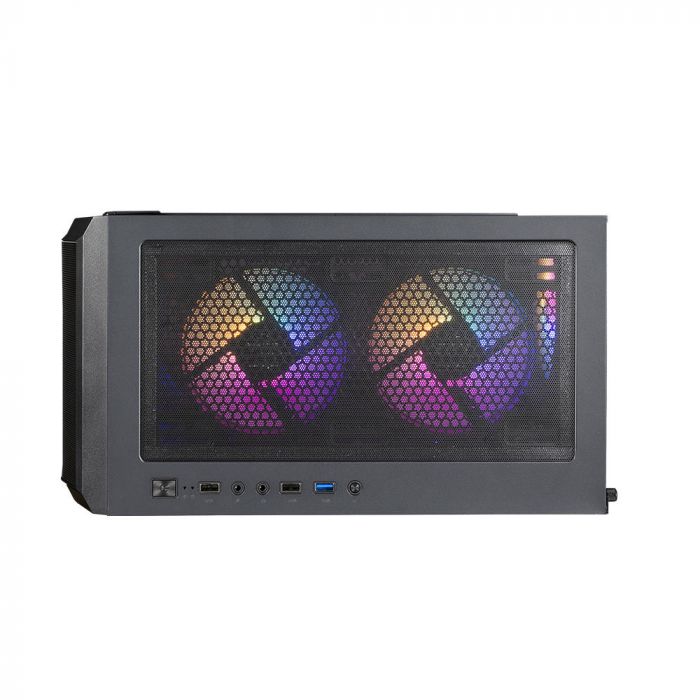 Корпус Zalman N7PLUSV2 з БЖ ZM700-LX3  1xUSB3.0, 2xUSB2.0, 6x120мм Rainbow RGB, 1x120мм, VGA 340мм, LCS ready, TG Side Window, ATX, чорний