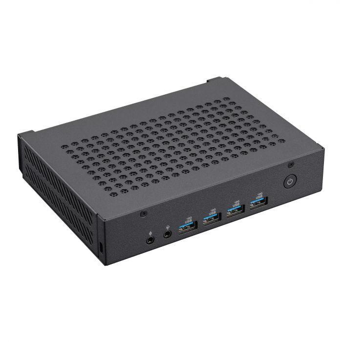 Комп'ютер персональний неттоп ASUS PN43-BBN100MD MFF, Intel N100, 1*SO-DIMM, M.2SSD, UMA, WiFi, без ОС