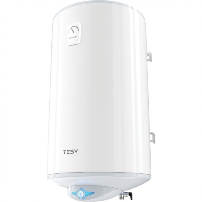 Водонагрівач електр. TESY Anticalc REV 100 круглий GCR 1004424D B14 TBRC, 100л, 2,4кВт, сухий тен, ун. монтаж, мех. кер-ння, C, білий