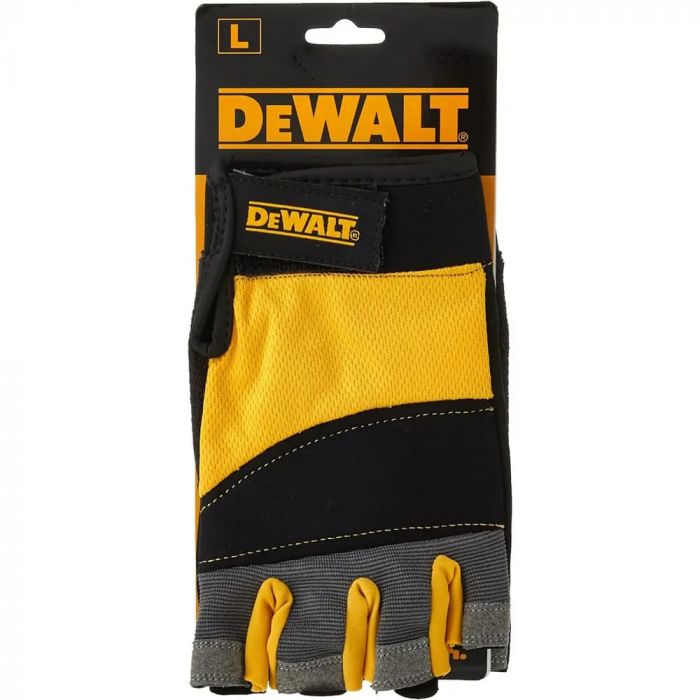 Рукавички робочі DeWalt універсальні відкриті р.9 з додатковими накладками на долоні