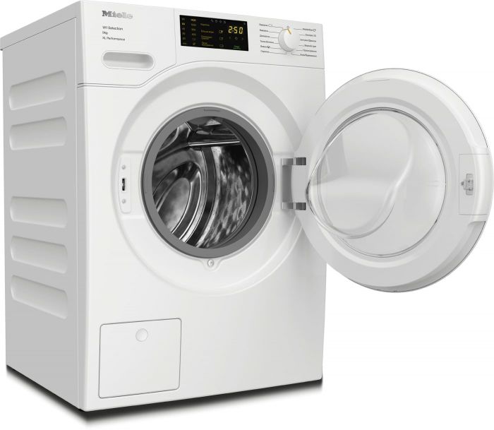 Пральна машина Miele WSD 164 WCS фронтальна, 9кг, 1400, A+++, 63.6см, дисплей, інвертор, Wi-Fi, білий