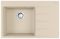 Мийка кухонна Franke Centro, фраграніт, прямокутник, з крилом справа, 780х500х200мм, чаша - 1, врізна, CNG 611-78 TL, бежевий