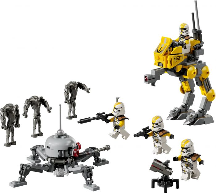 Конструктор LEGO Star Wars Бойовий загін бійців-клонів 327-го галактичного корпусу