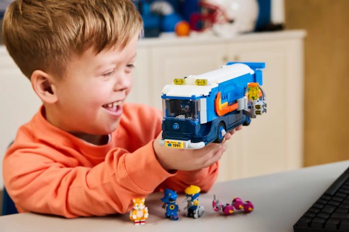 Конструктор LEGO Sonic Sonic та командна вантажівка
