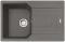 Мийка кухонна Franke Urban, фраграніт, прямокутник, з крилом, 780х500х220мм, чаша - 1, врізна, оборотна, UBG 611-78, сірий камінь