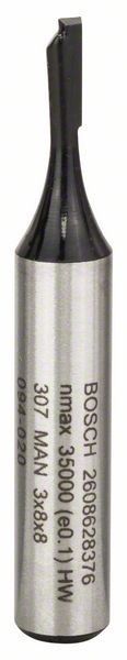 Фреза пазова Bosch Professional з одним лезом Std S8 D3 L8