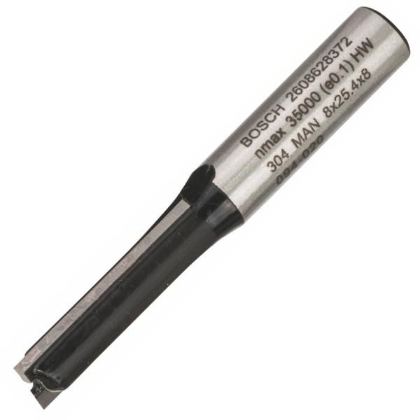 Фреза пазова Bosch Professional з двома лезами Std S8 D8 L25.4