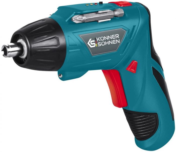 Шурупокрут акумуляторний Konner&Sohnen KS SD-3.6V, 3.6В, 3.5Нм, 0.37кг