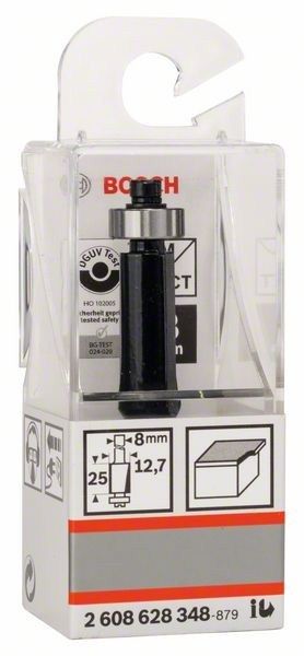 Фреза для вибірки врівень Bosch Professional Std S8 D12.7 L25.4