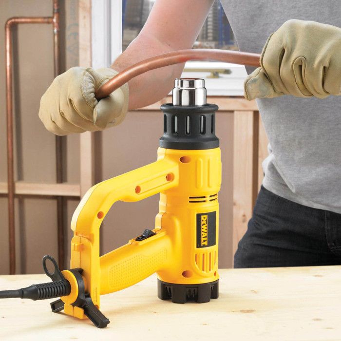 Фен будівельний DeWalt 1800Вт 50-600 °C 0.65кг