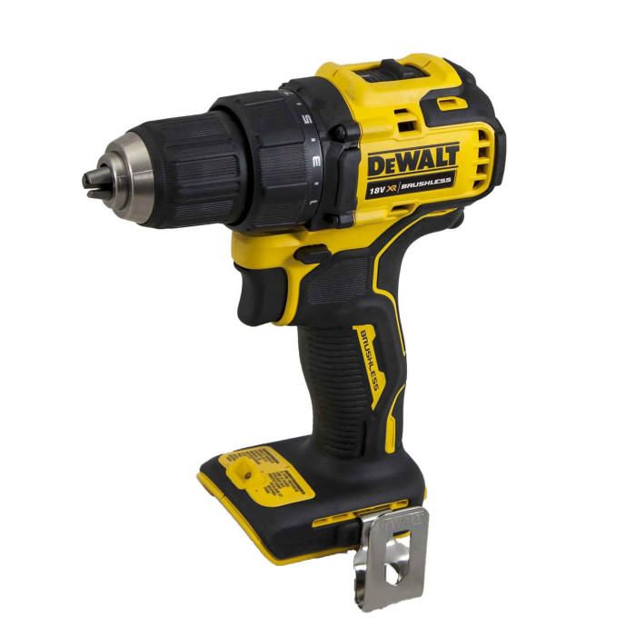 Дриль-шурупокрут DeWalt безщітковий XR Li-Ion 18В 65Нм 450-1650об·хв патрон 13мм 1.1кг без АКБ і ЗП
