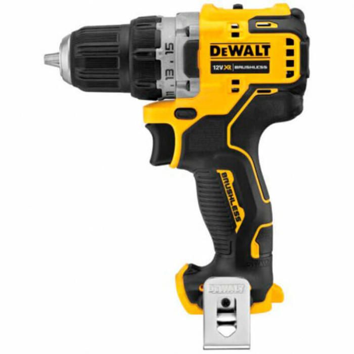Дриль-шурупокрут DeWalt безщітковий XR Li-Ion 18В 65Нм 450-1650об·хв патрон 13мм 1.1кг без АКБ і ЗП