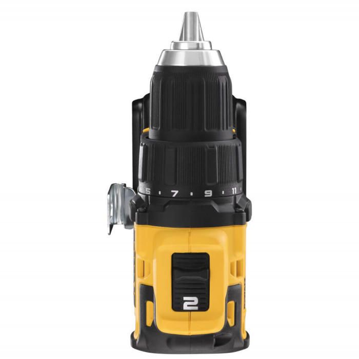Дриль-шурупокрут DeWalt безщітковий XR Li-Ion 18В 65Нм 450-1650об·хв патрон 13мм 1.1кг без АКБ і ЗП
