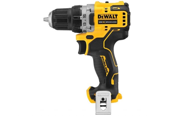 Дриль-шурупокрут DeWalt безщітковий XR Li-Ion 12В 57.5Нм 425-1500об·хв патрон 10мм 0.9кг без АКБ і ЗП